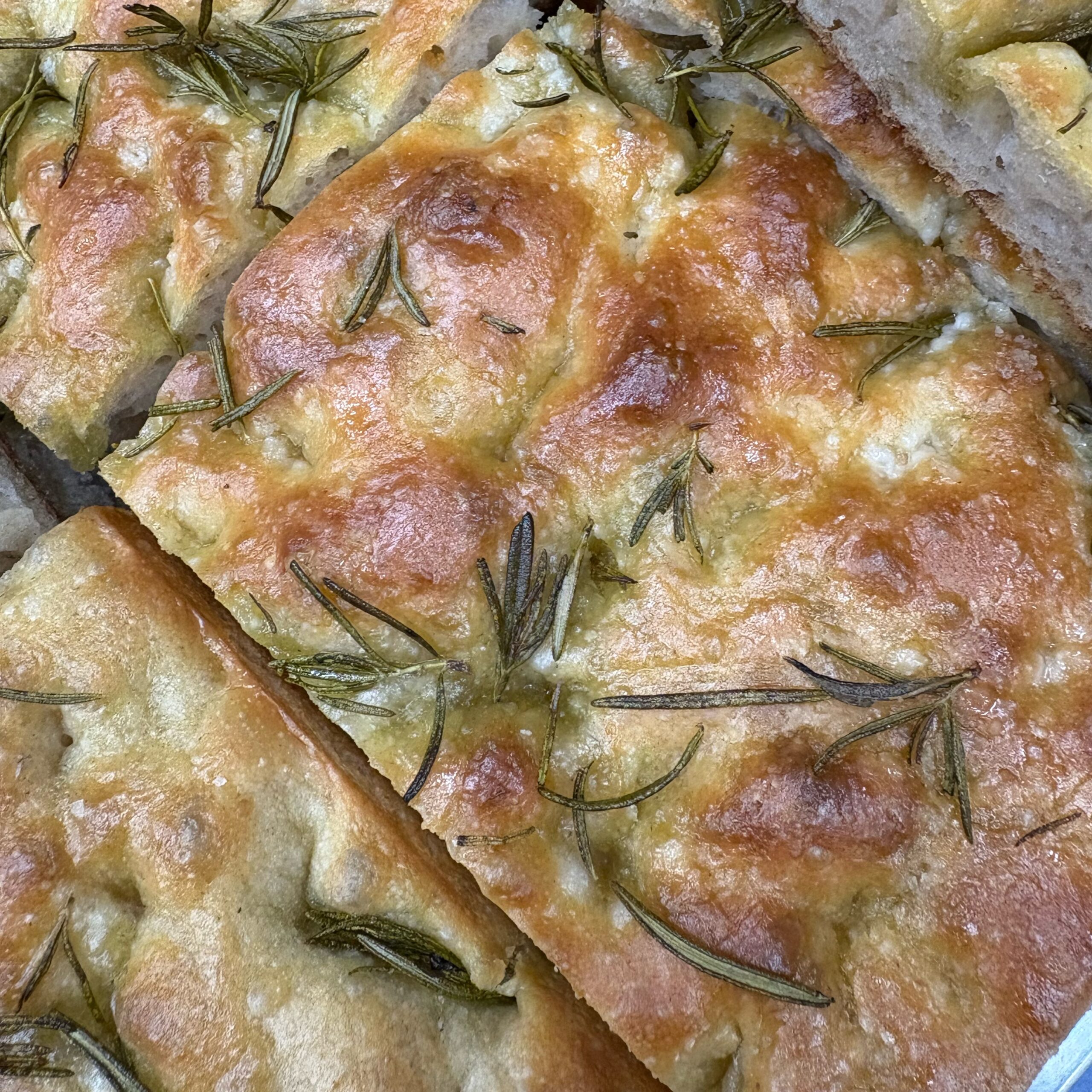 Rosemary & Sea Salt Focaccia Slice